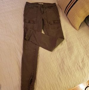 Joie army green jeans